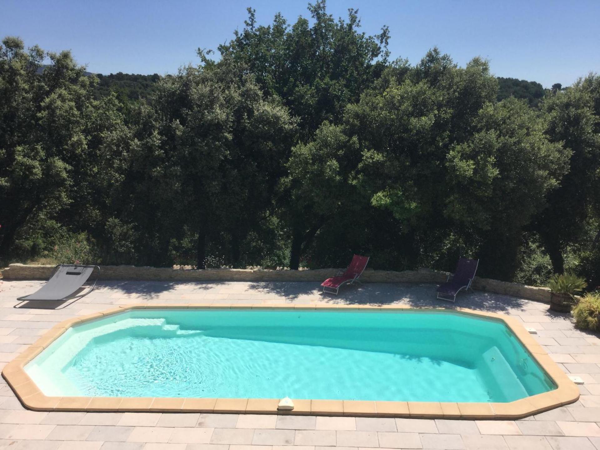 Pleasant Part Of House With Pool To Share In Vaucluse, 4/6 People Apartamento Puget Exterior foto