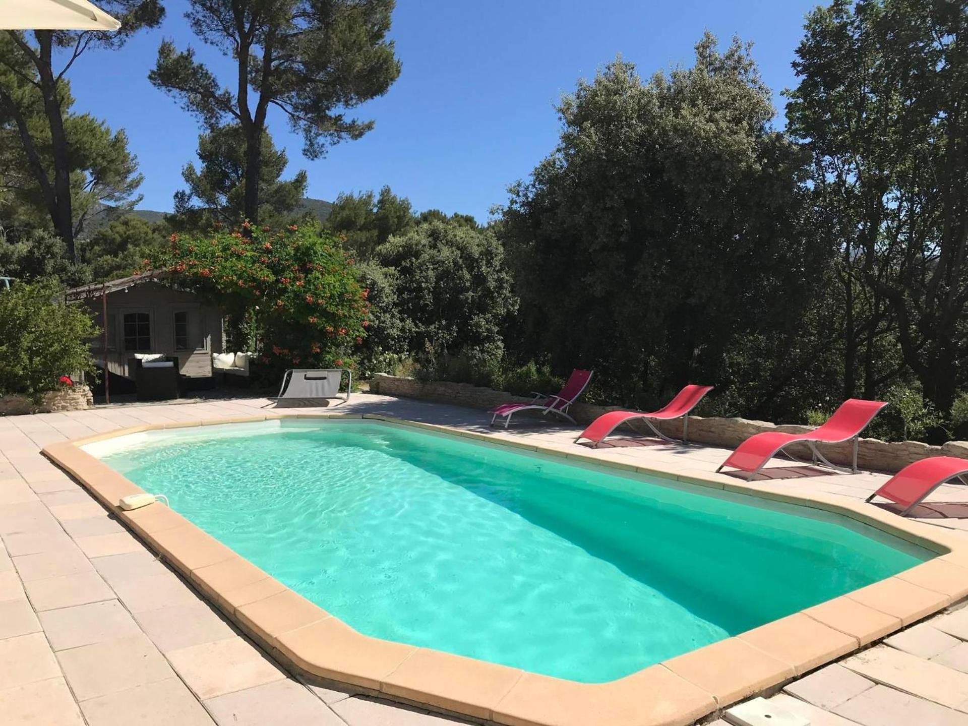 Pleasant Part Of House With Pool To Share In Vaucluse, 4/6 People Apartamento Puget Exterior foto