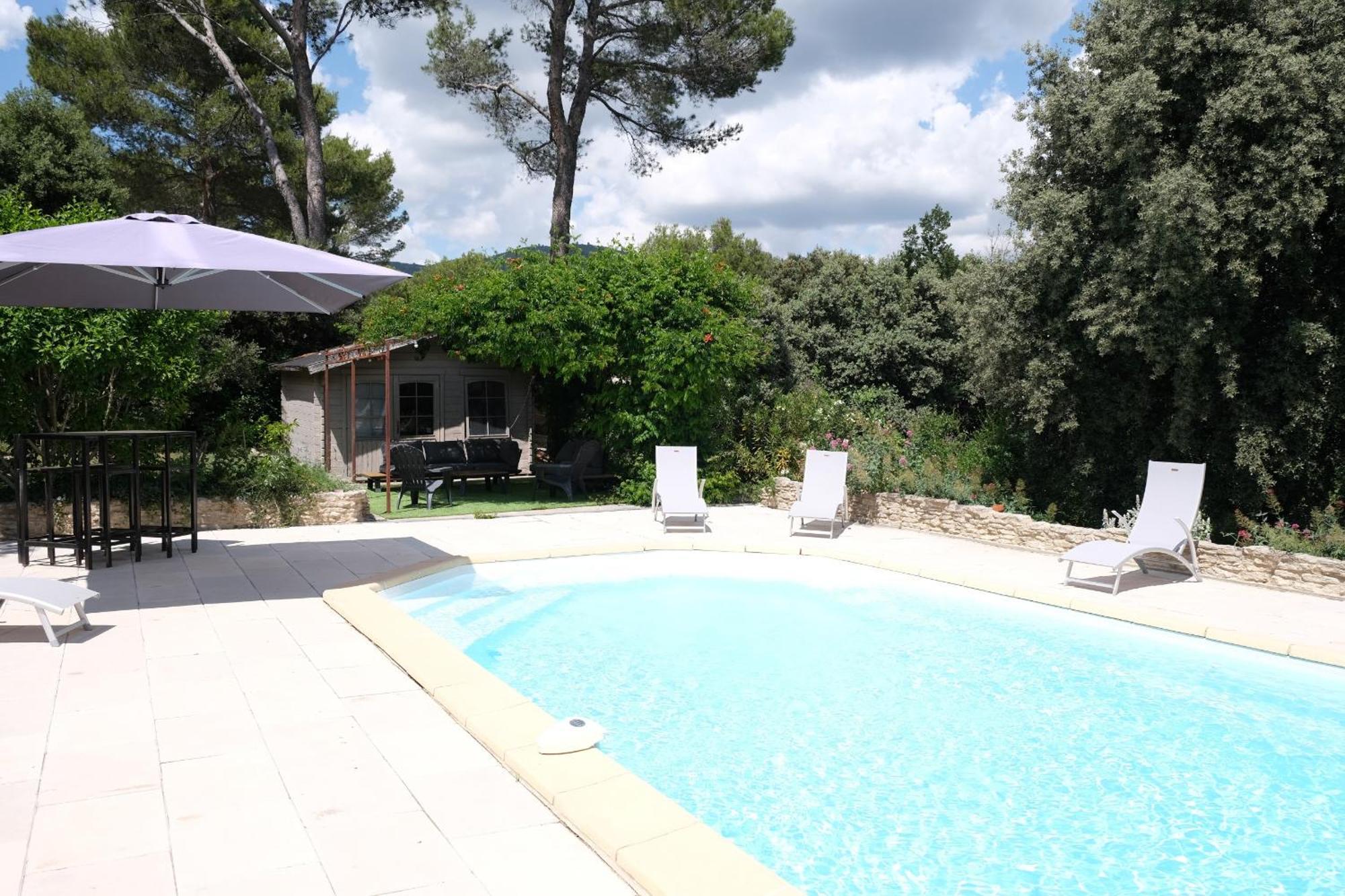 Pleasant Part Of House With Pool To Share In Vaucluse, 4/6 People Apartamento Puget Exterior foto