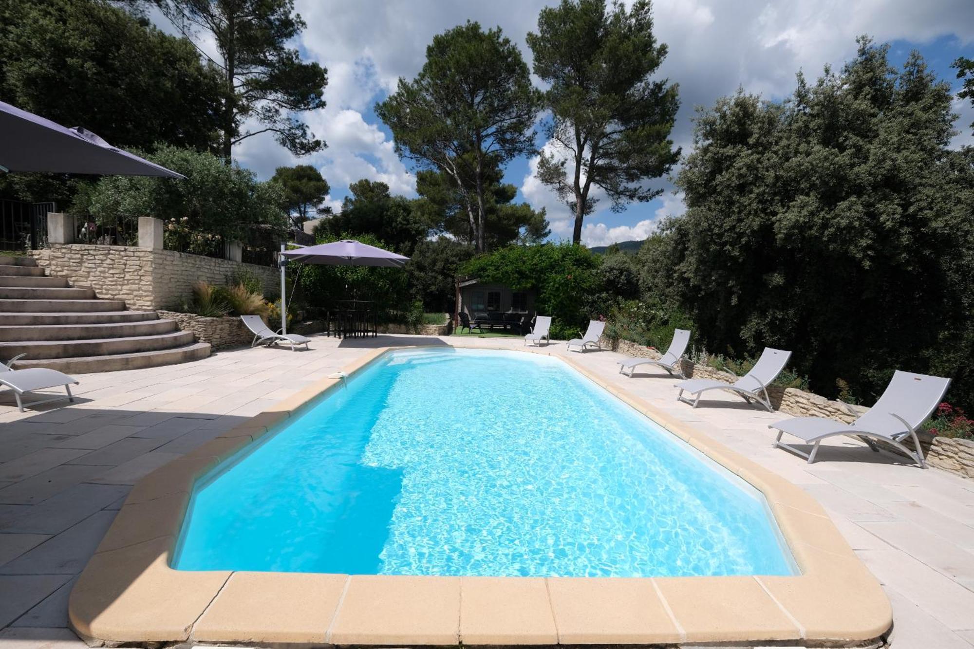 Pleasant Part Of House With Pool To Share In Vaucluse, 4/6 People Apartamento Puget Exterior foto