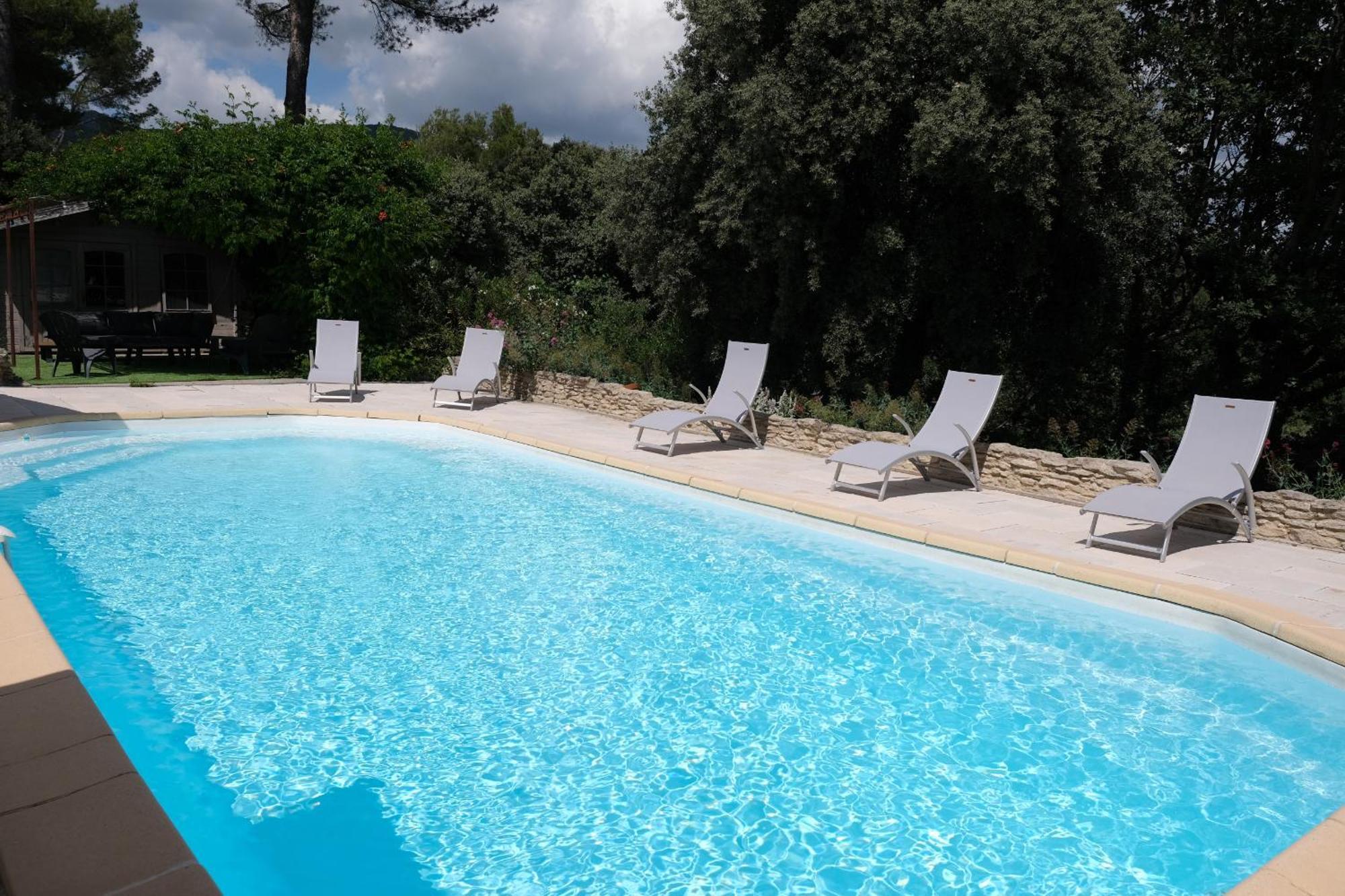 Pleasant Part Of House With Pool To Share In Vaucluse, 4/6 People Apartamento Puget Exterior foto